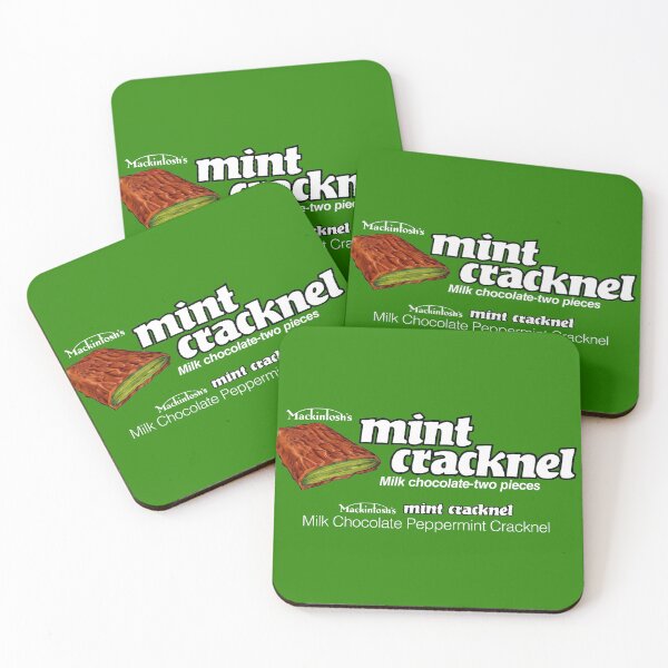 Item preview, MINT CRACKNEL CHOCOLATE BAR WRAPPER designed and sold by ThrowbackAds.