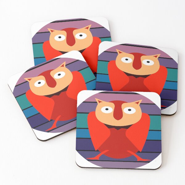 Item preview, Cartoon Owl Vintage Background  designed and sold by blueocan.