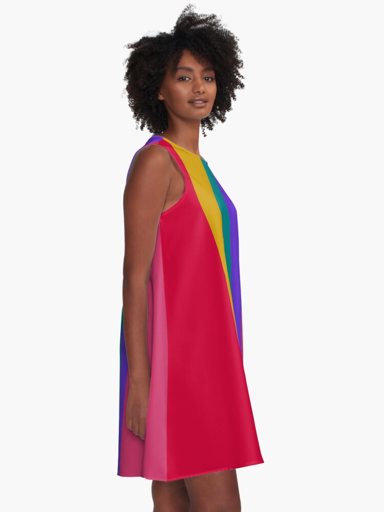 Alternate view of Spring Colors Design A-Line Dress