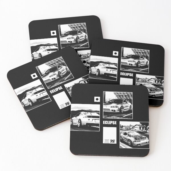 Item preview, MITSUBISHI ECLIPSE D30 Black 'N White Archive (Black Version) designed and sold by Cero81.
