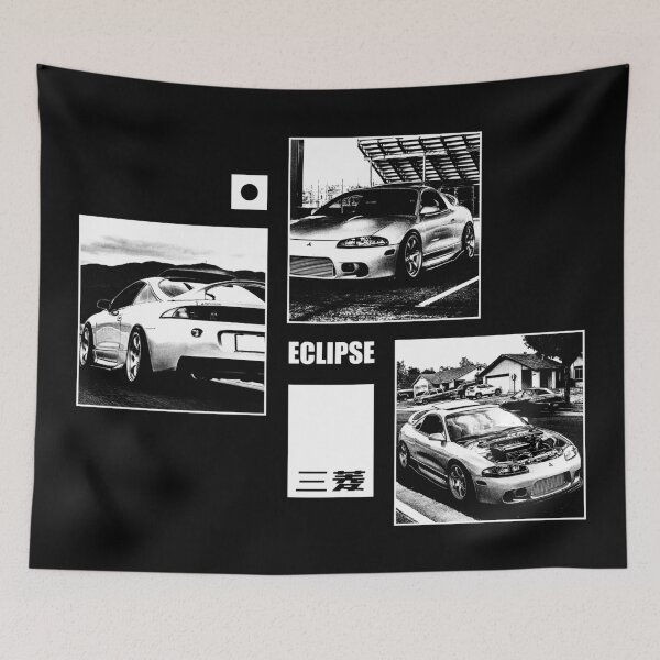 Item preview, MITSUBISHI ECLIPSE D30 Black 'N White Archive (Black Version) designed and sold by Cero81.