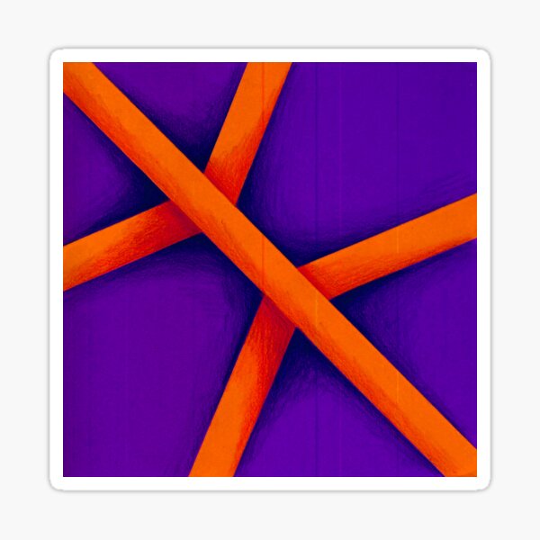 Composition in Ultraviolet Sticker