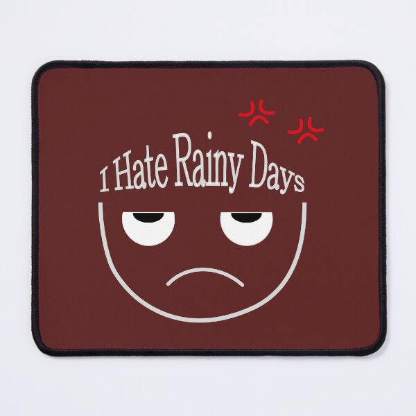 Item preview,  I Hate Rainy Days (white) designed and sold by jessie848v.