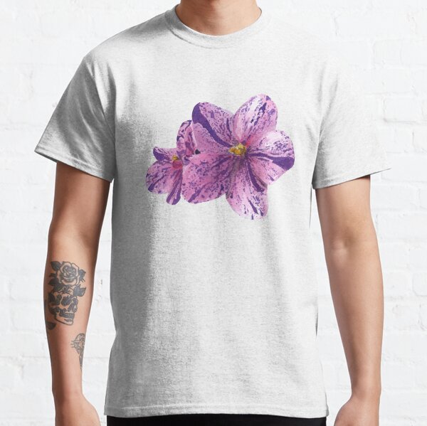 Item preview, Watercolor African Violets designed and sold by purple-mango.