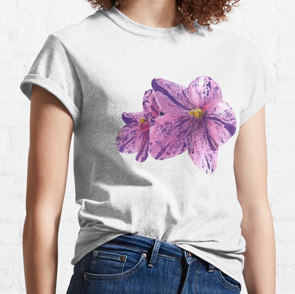 Item preview, Watercolor African Violets designed and sold by purple-mango.