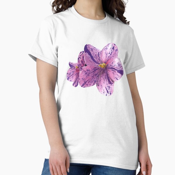 Item preview, Watercolor African Violets designed and sold by purple-mango.