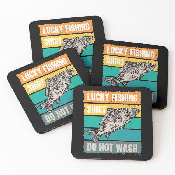 Item preview, Lucky Fishing Shirt Do Not Wash | Fisherman Humour designed and sold by GravitiTees.