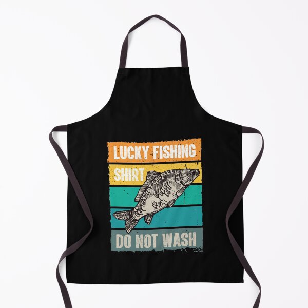 Item preview, Lucky Fishing Shirt Do Not Wash | Fisherman Humour designed and sold by GravitiTees.