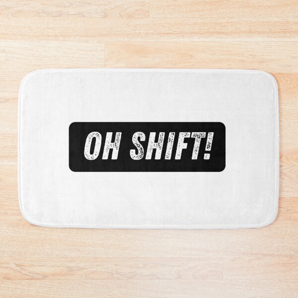 Item preview, Oh Shift - Cool Motorcycle Or Funny Helmet Stickers And Bikers Gifts Sticker designed and sold by LostTraveller.