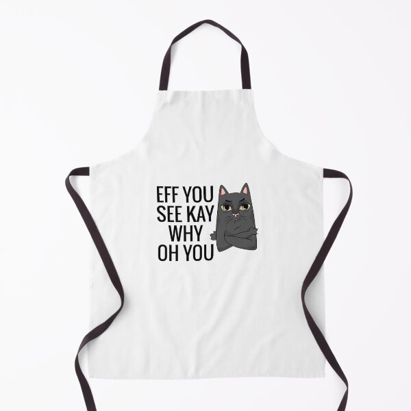 Item preview, Eff You See Kay Why Oh You Cat Retro Vintage, Funny cat, Cat Lovers designed and sold by officialfanclub.