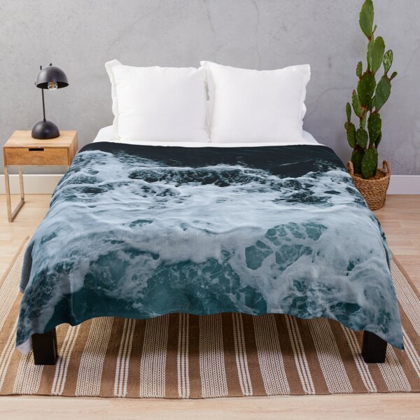 Item preview, Blue Ocean Waves, Sea Photography designed and sold by Raminovitch.