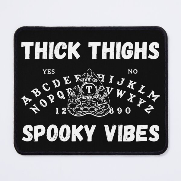 Item preview, Thick Thighs And Spooky Vibes designed and sold by odrito.