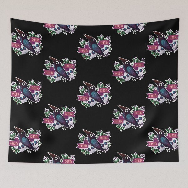 Item preview, Murder Crow Magnet designed and sold by LivedIn.