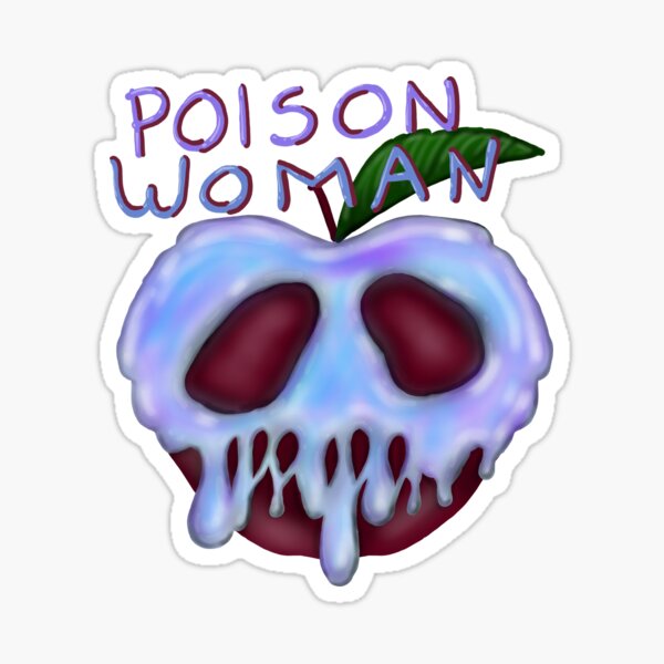 POISON WOMAN Sticker