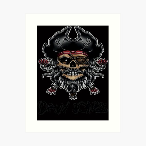 Davy Jones Art Prints for Sale