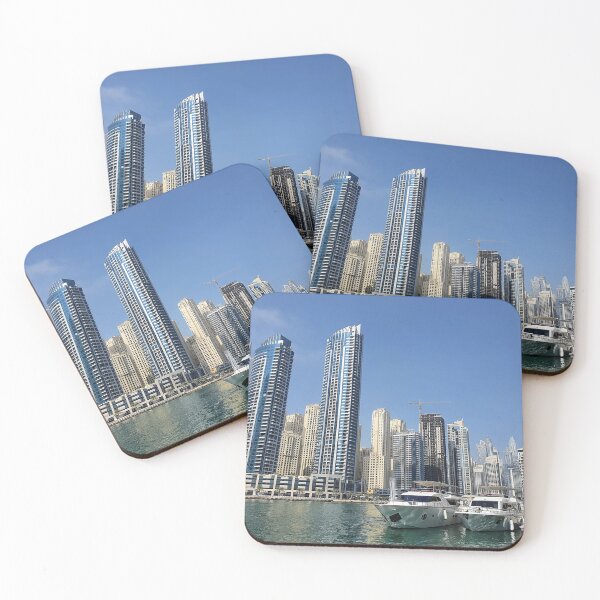 Item preview, View on Dubai Marina skyscrapers, Dubai, United Arab Emirates designed and sold by Ambasador.