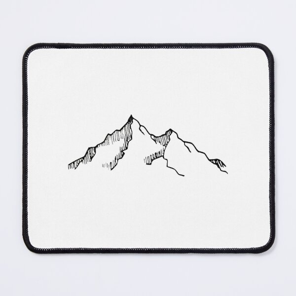 Item preview, Ski and Hiking Mountain Sketch  designed and sold by LivedIn.