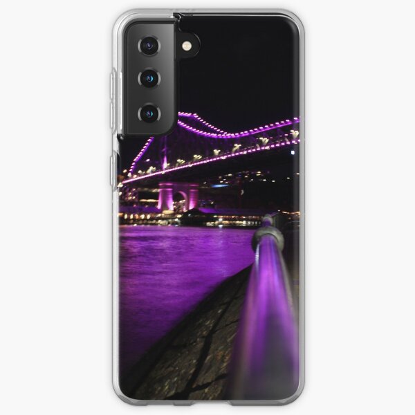 Purple bridge Samsung Galaxy Soft Case