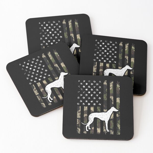 Item preview, Greyhound Camouflage USA Flag designed and sold by rafaeltto.