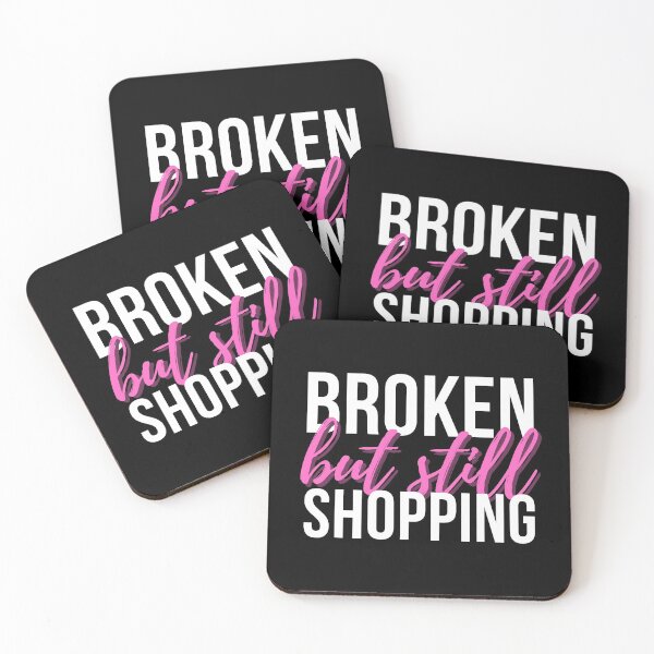 Item preview, Broken But Still Shopping (B) designed and sold by kawaso.