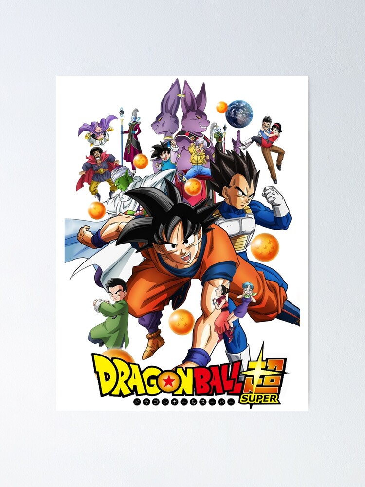 "Dragons Balls Z" Poster for Sale by madgesherida Redbubble