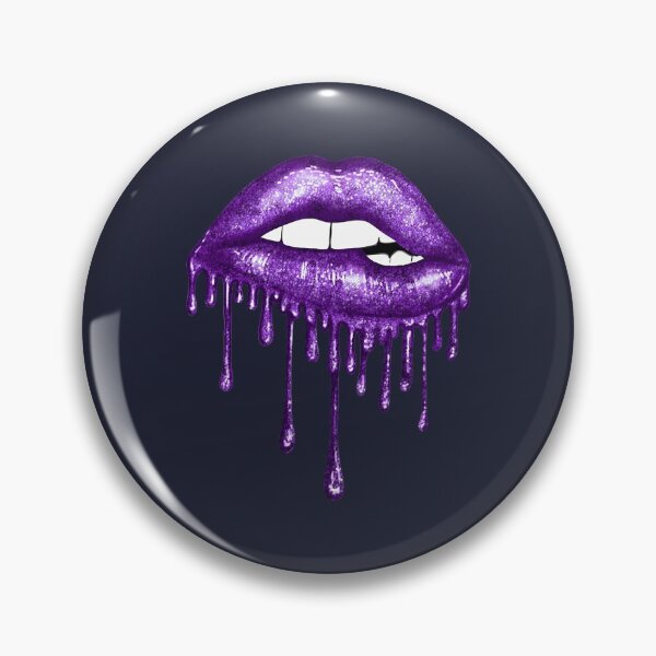Item preview, Drip Deep Purple Lips designed and sold by lennhacemoi.