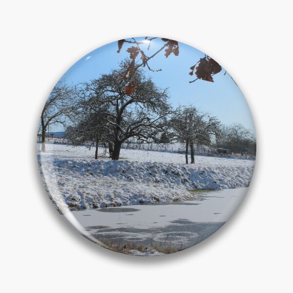 Item preview, Snowy Winter Landscape near Affligem, Belgium designed and sold by Imladris01.