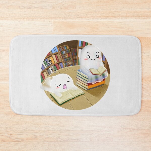 Item preview, Kawaii Ghosts Reading in the Library designed and sold by ChiisaYanagi.