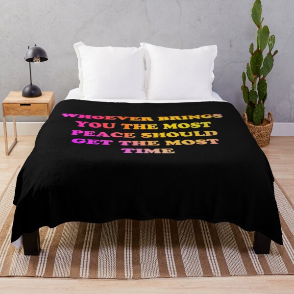 Item preview, whoever brings you the most peace should get the most time designed and sold by ghazalish.