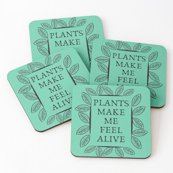 Item preview, Plants make me feel alive Nature designed and sold by AlinaOz.
