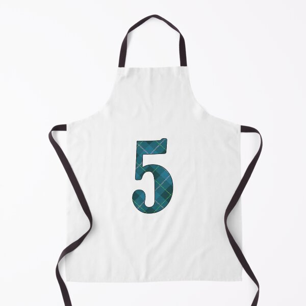 Item preview, Teal Tartan Number Five designed and sold by Trinket-Trickster.