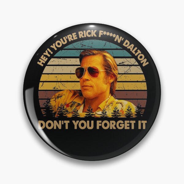 Item preview, Vintage Once Upon a Time Art Hollywood - Hey! You're Rick F***n' Dalton designed and sold by TonyaEdgar5.