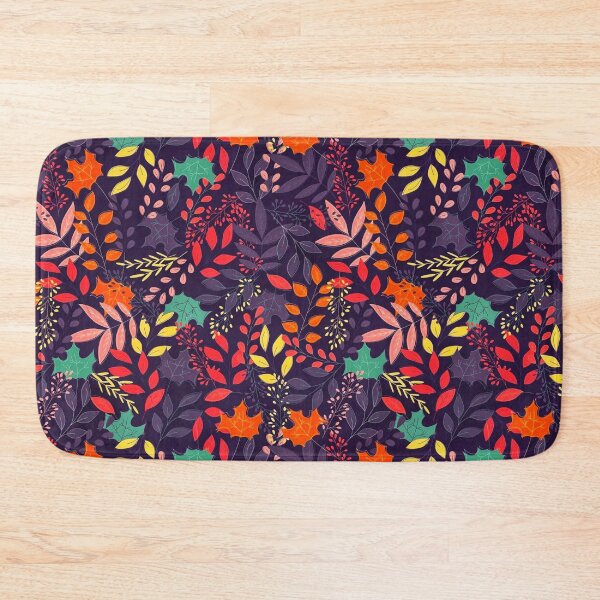 Item preview, Autumn floral pattern  designed and sold by TheSkullArmy.