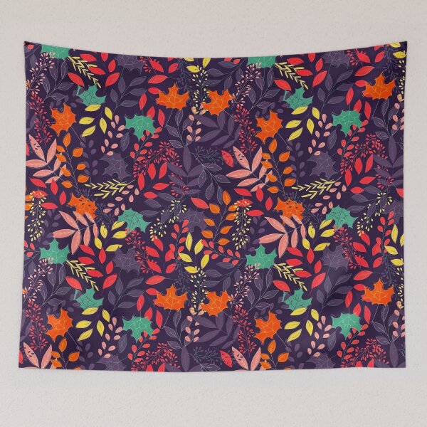 Item preview, Autumn floral pattern  designed and sold by TheSkullArmy.