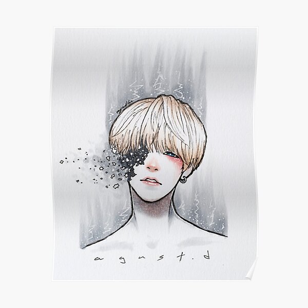 Agust D So Far Away Wall Art Redbubble