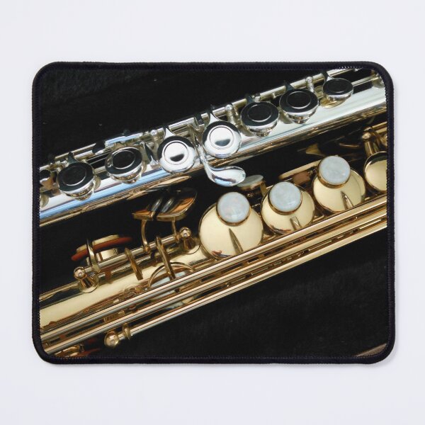 Item preview, Flute and Sax Keys - Close-up designed and sold by MidnightMelody.