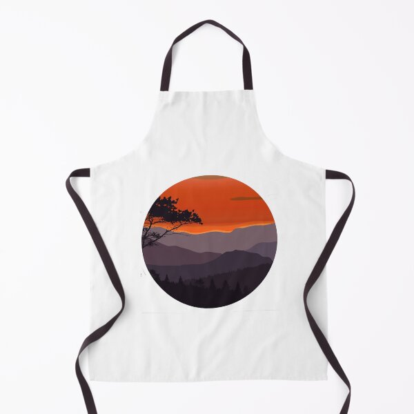 Item preview, sunset landscape print  camping designed and sold by achakera.