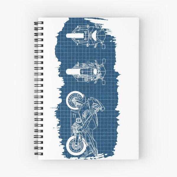 Item preview, Motorcycle Blueprint designed and sold by P-aws.