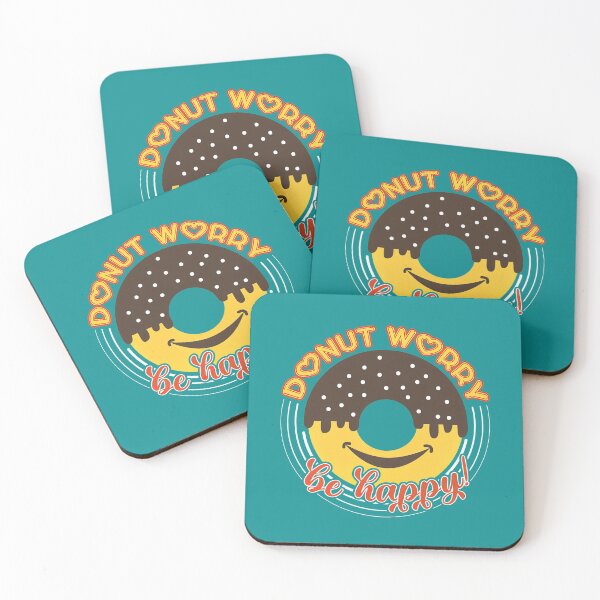 Item preview, Donut Worry Be Happy, Donut Worry, Donut, Worry designed and sold by graphic-genie.