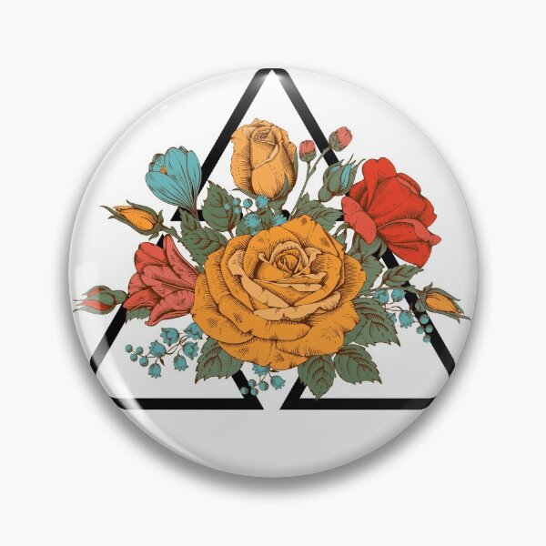 Item preview, vintage paint  roses designed and sold by sakwarinart.
