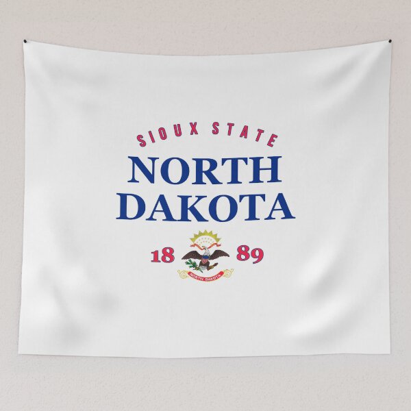 Item preview, North Dakota State Pride Flag Native Sioux State  designed and sold by The Junto Shop.