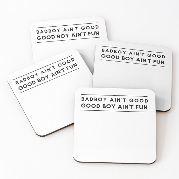 Item preview, Badboy ain't good but goodboy ain't fun designed and sold by PuTaTeeShop.