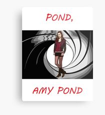 Pond, Amy Pond Metal Print