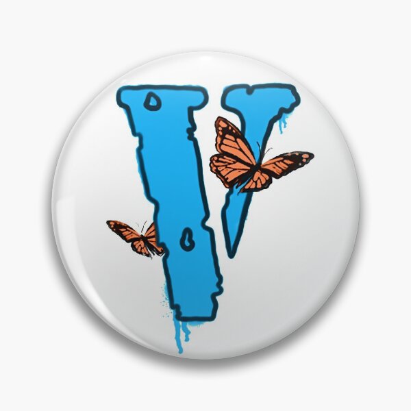 Item preview, Vlone Navy Blue, Vlone with butterfly, handmade butterfly vlone designed and sold by JosieQueen.