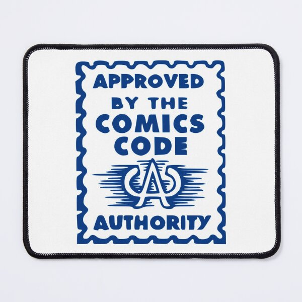 Item preview, Comic Book Code Authority Seal Blue designed and sold by anghelapparel.