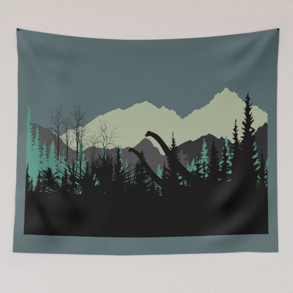 Item preview, Prehistoric Landscape Design, Dinosaurs  designed and sold by TomSaturnV.