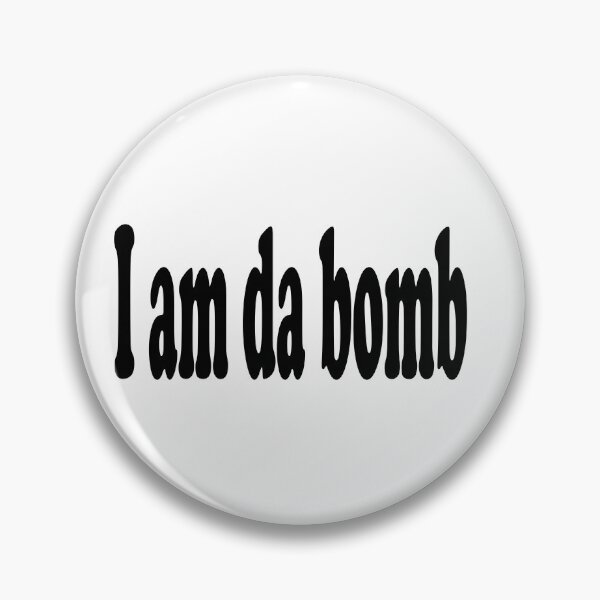 Item preview, i am da bomb black designed and sold by sandradamenart.