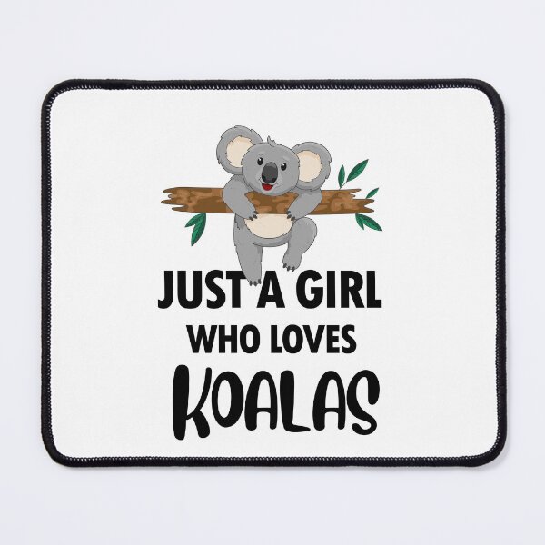 Item preview, Just A Girl Who Loves Koalas designed and sold by officialfanclub.