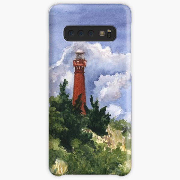 Barnegat Light in Watercolor Samsung Galaxy Snap Case