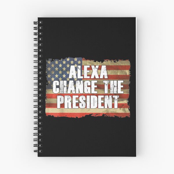 Item preview, Alexa Change The President Funny Political Humor US Flag designed and sold by FirstTouch.
